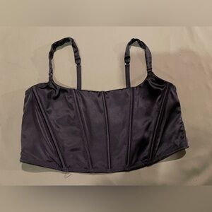 Auden Black Satin Women's Tote